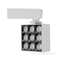 Square adjustable ceiling light recessed movable downlight